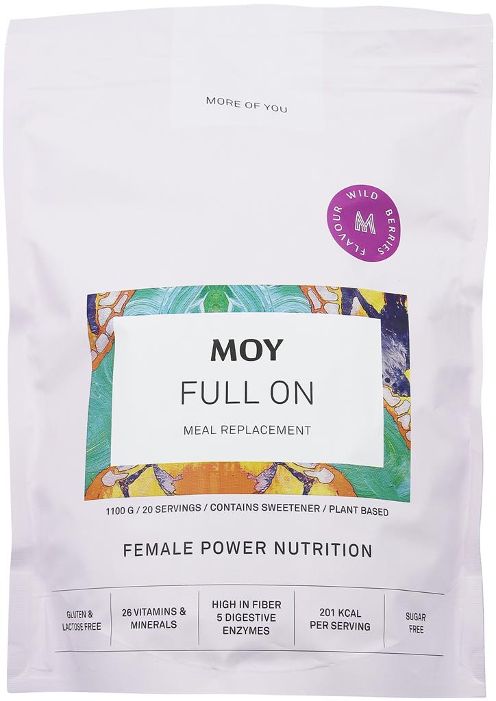 MOY Måltidsersättning Wild Berry, 1100 g