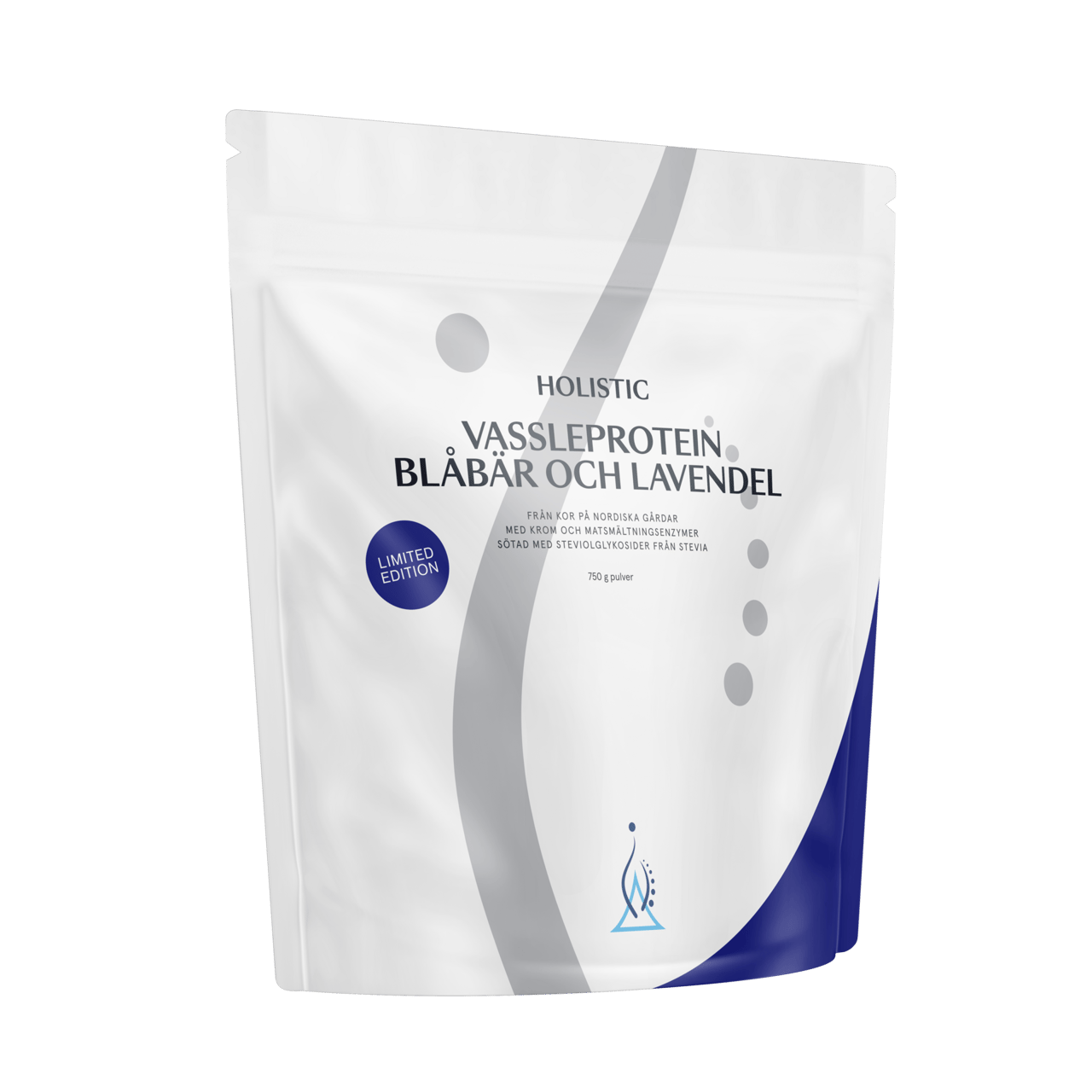 Holistic Vassleprotein blåbär och lavendel, 750 g