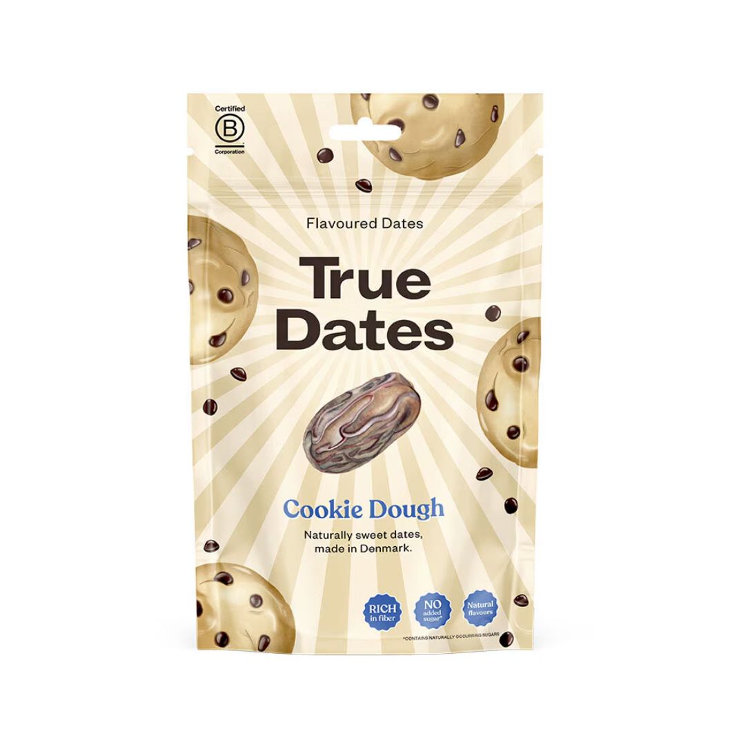 True Dates Dates Cookie Dough 100g