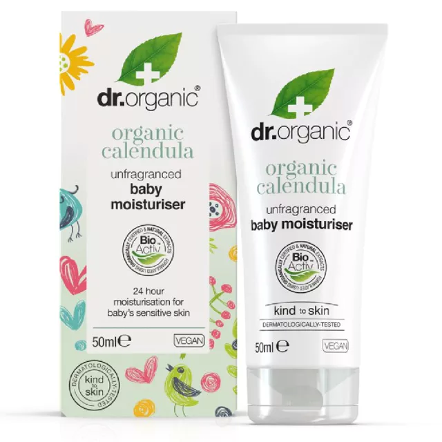 Dr Organic Calendula Baby Moisturiser 50 ml