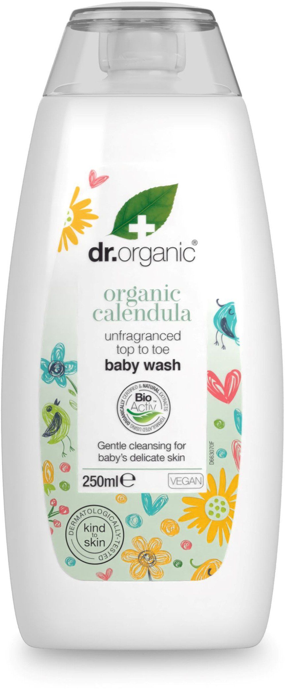 Dr Organic Calendula Baby Top To Toe Wash 250 ml