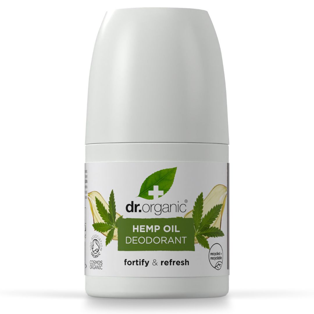Dr Organic Deo Roll-on Hampaolja 50 ml