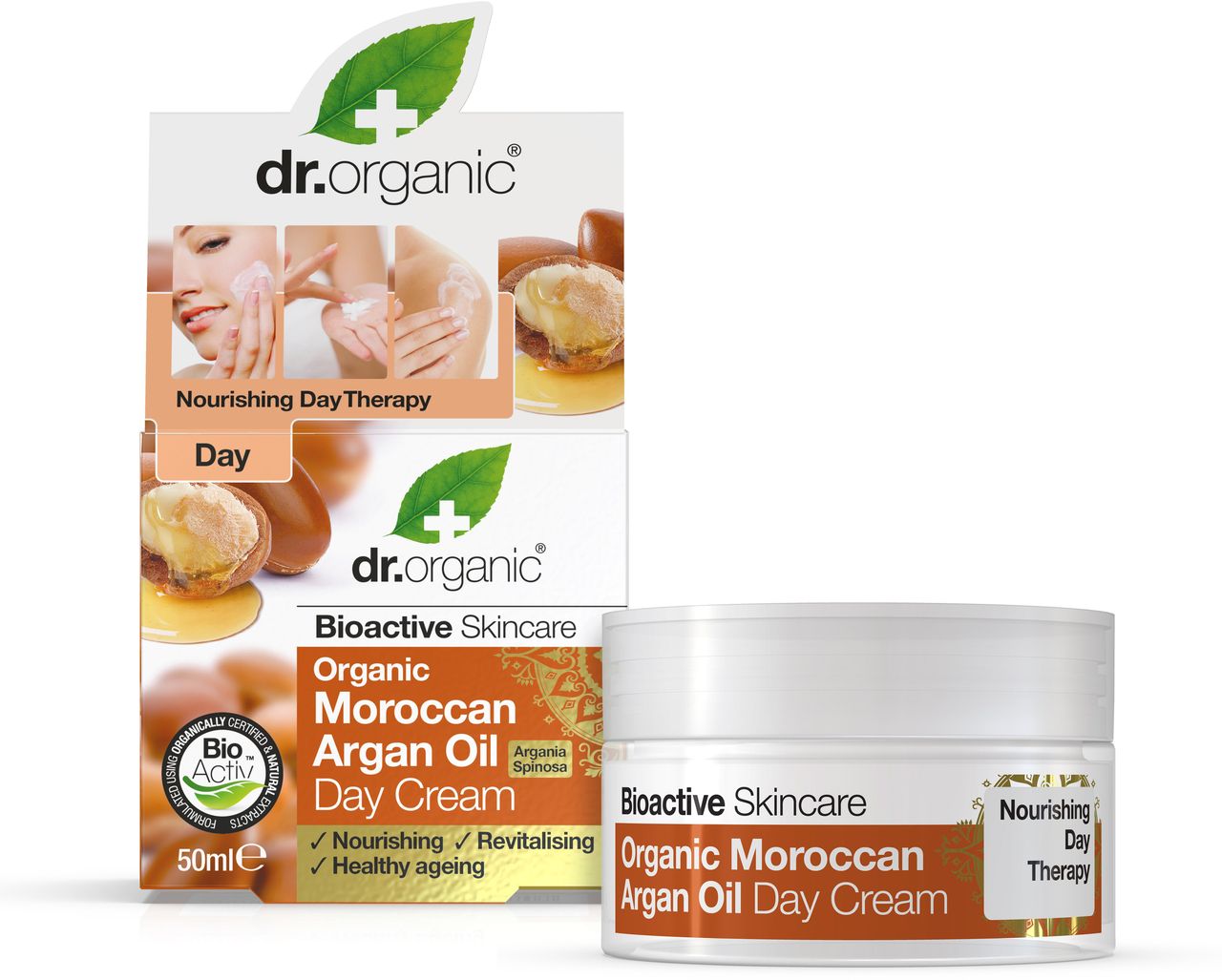 Dr Organic Moroccan Argan Oil Day Cream 50ml