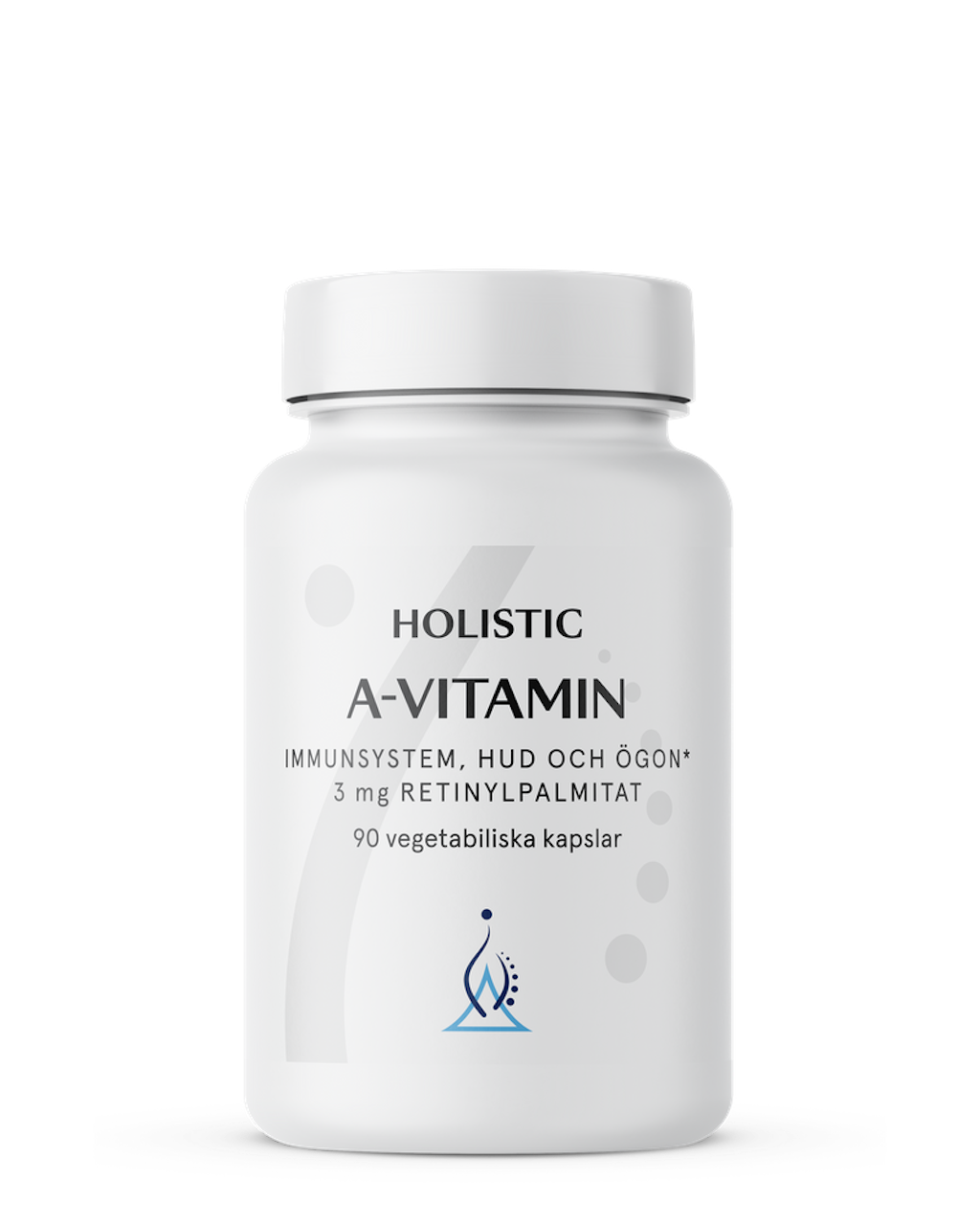 Holistic A-vitamin - 3 mg retinylpalmitat, 90 kapslar