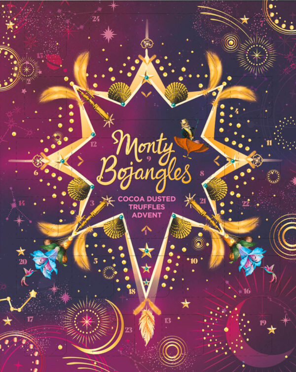 Monty Bojangles Adventskalender Christmas Winter Night 24 luckor 235g