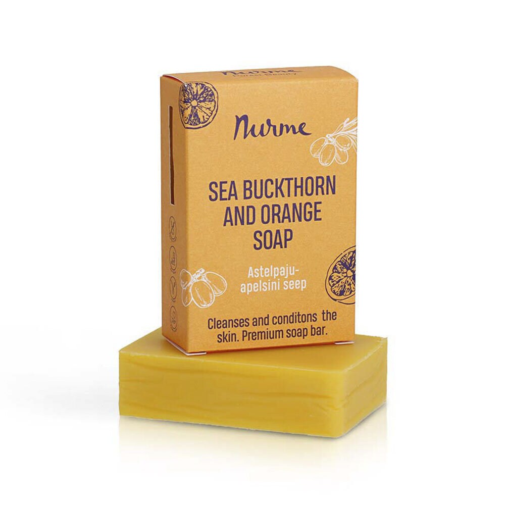 Nurme Soap Bar Sea Bucktorn Orange 100g
