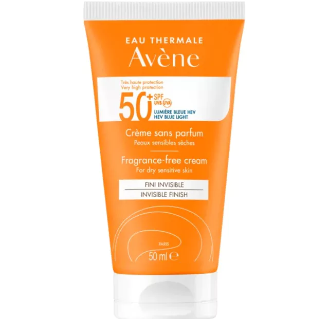 Avène Fragrance-free Cream SPF50+ 50 ml
