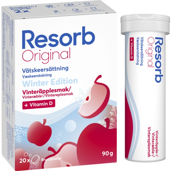 Resorb Original Vinteräpplesmak brustabletter 20 st