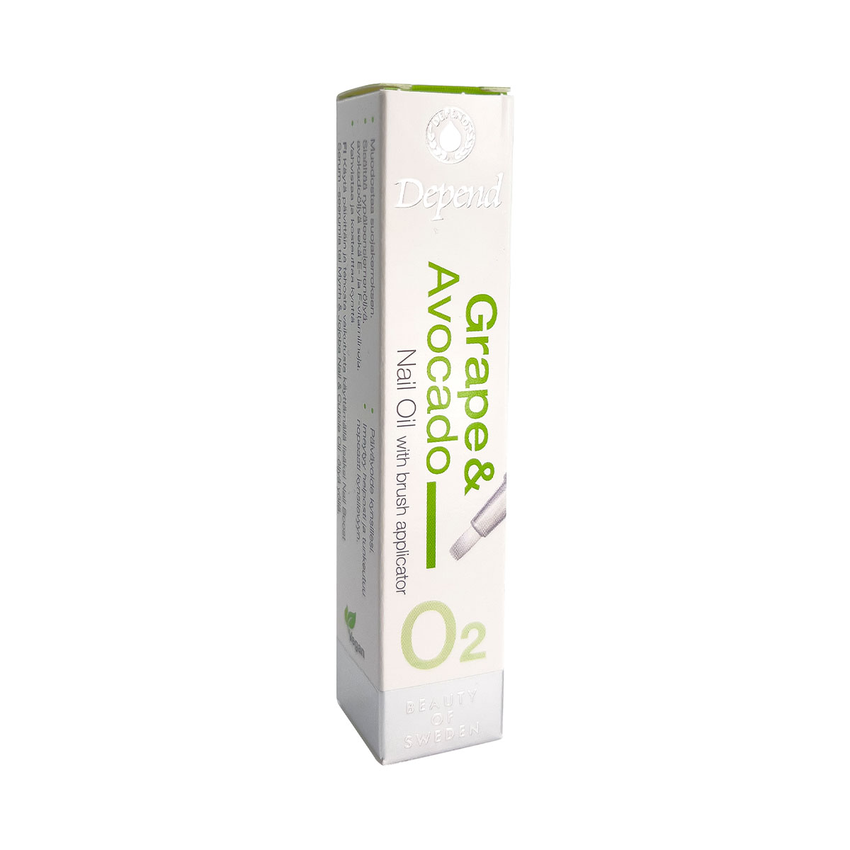 Depend O2 Grape & Avocado Nail Oil, tub