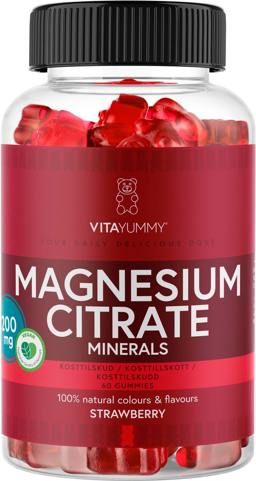Vitayummy Magnesium Citrate Strawberry 60 st