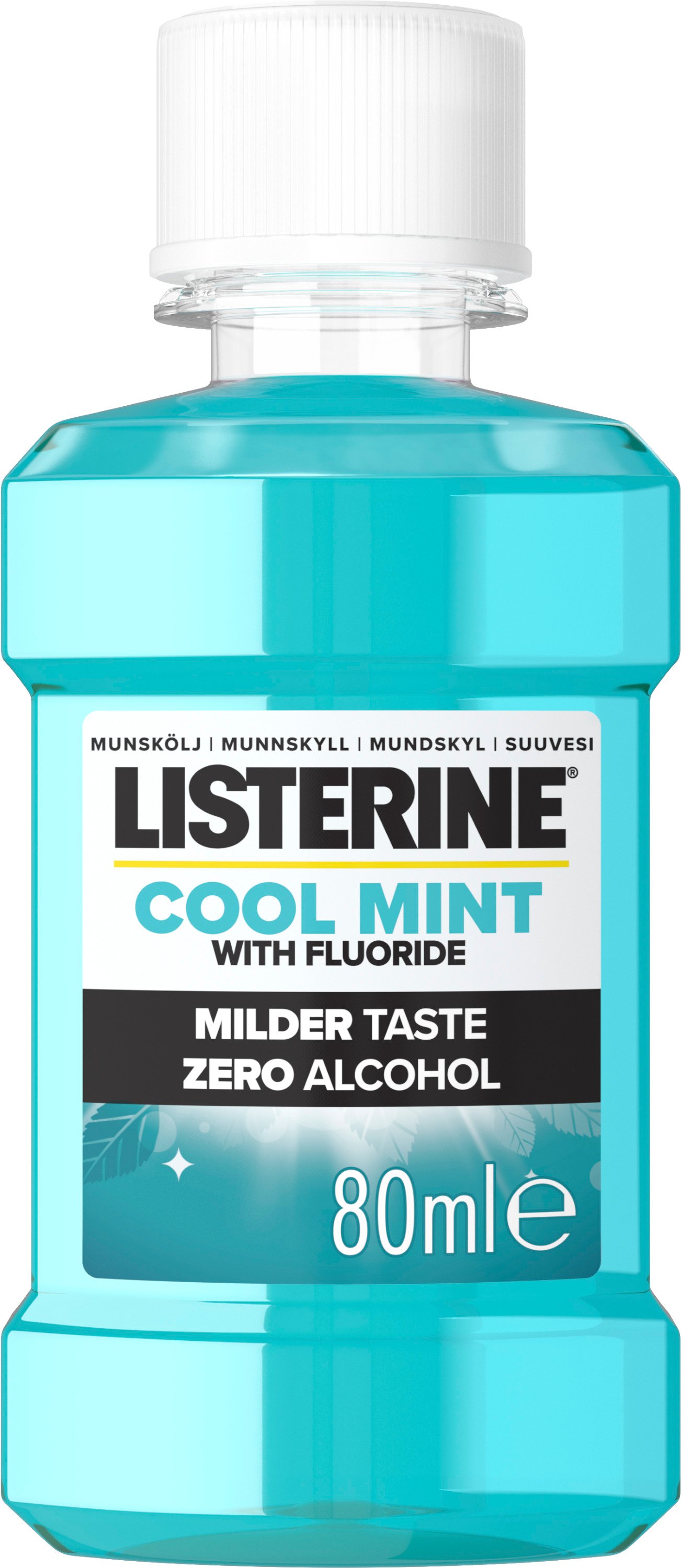 Listerine Cool Mint Milder Taste Munskölj 80 ml
