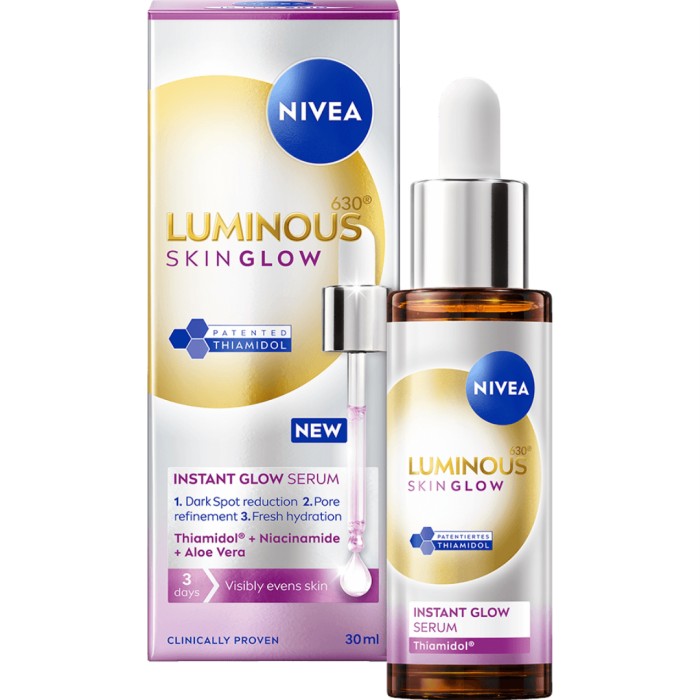 Nivea Serum Luminous630 Skin Glow Instant Glow 30 ml