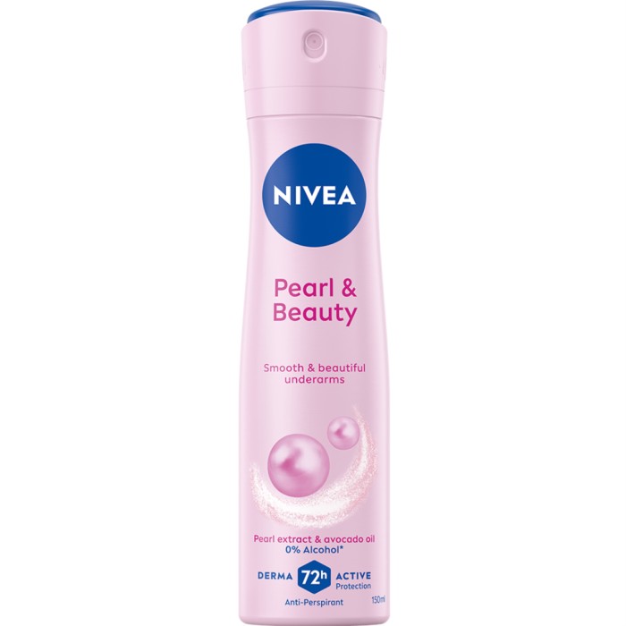 Nivea Antiperspirant Deo Spray Pearl & Beauty 150 ml