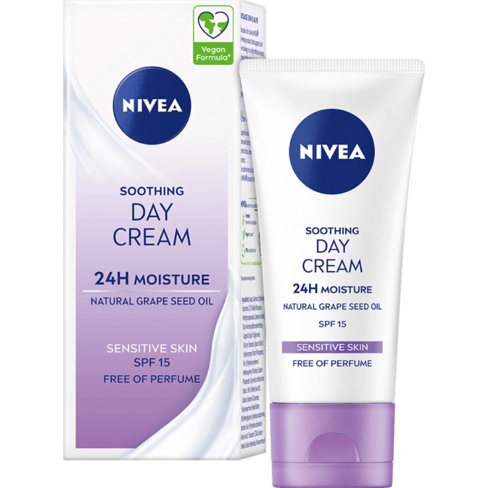 Nivea Dagkräm Soothing Day Cream SPF15, 50 ml