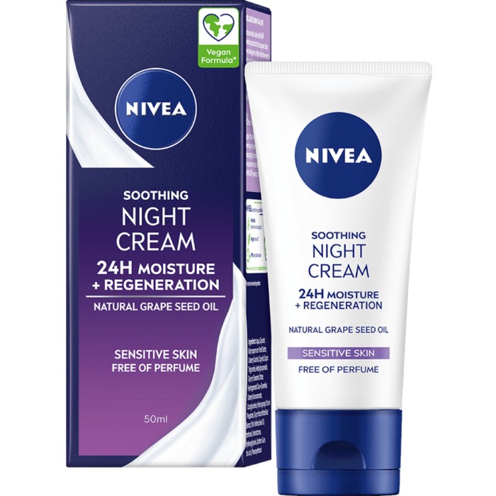 Nivea Nattkräm Soothing Night Cream 50 ml