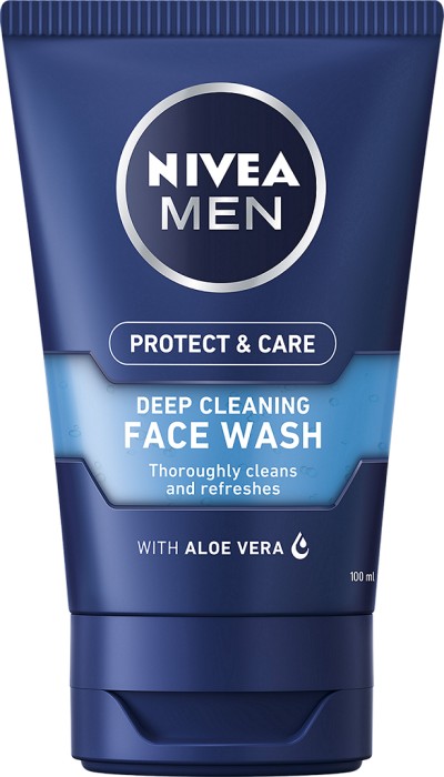 Nivea MEN Ansiktsrengöring Protect & Care Deep Cleaning Face Wash 100 ml