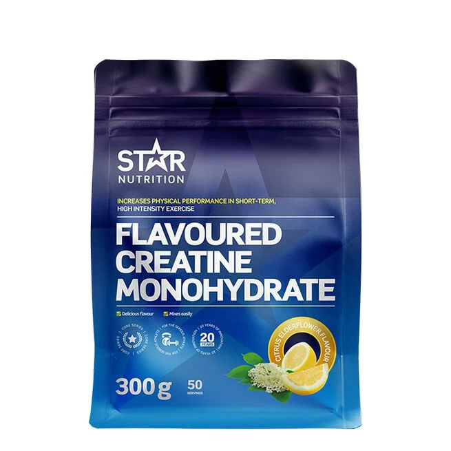 Star Nutrition Flavoured Creatine Monohydrate 300 g Citrus Elderflower