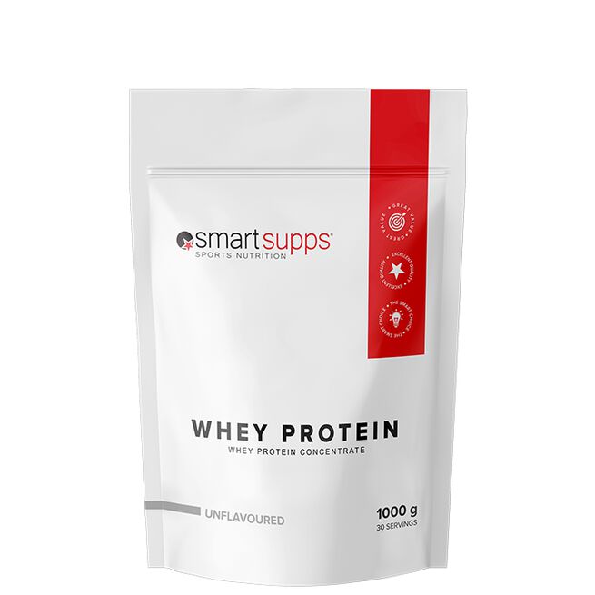 SmartSupps Vassleprotein 1 kg Unflavoured
