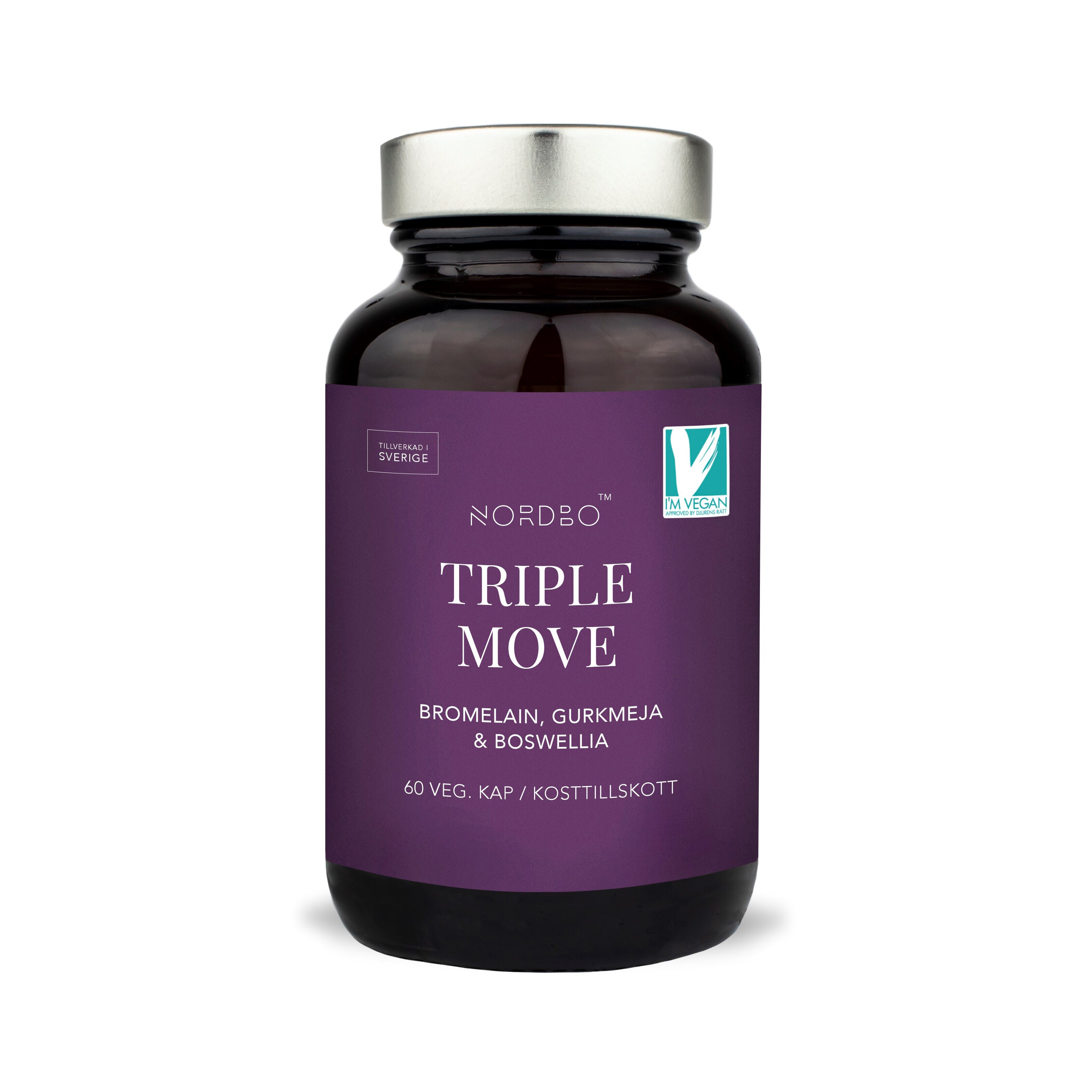 Nordbo Triple Move 60 kapslar