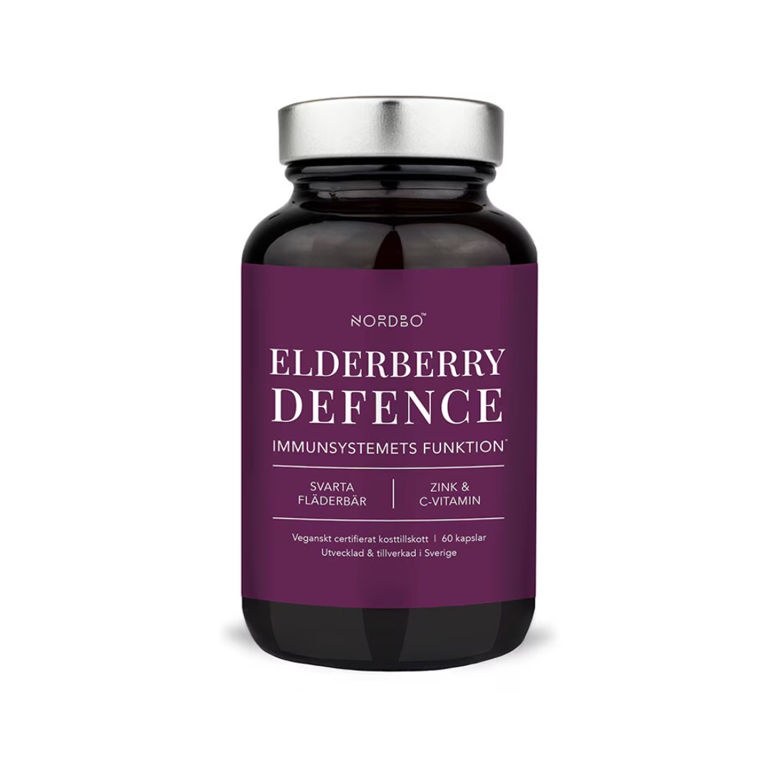 Nordbo Elderberry Defence 60 kapslar
