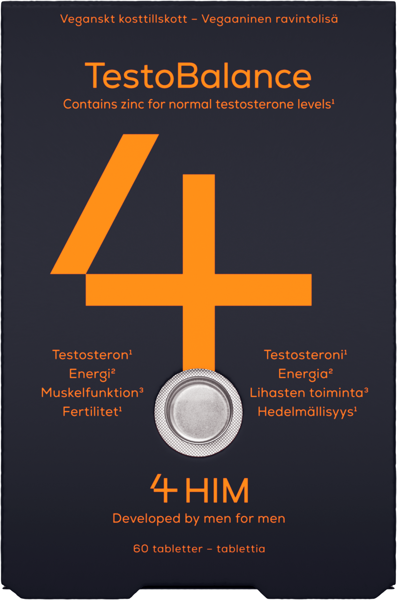 4Him&Her TestoBalance 60 tabletter