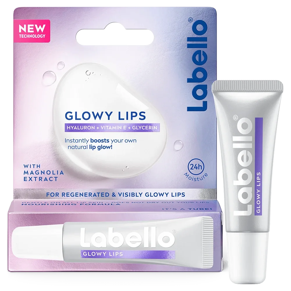 Labello Läppbalsam Glowy Lips Clear 10 ml