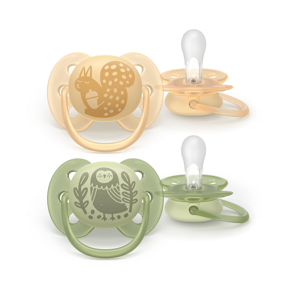 Philips Avent Pacifier ultra soft SCF091/46 6-18 mån