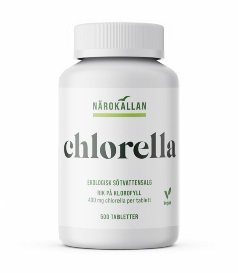 Närokällan Chlorella 500 tabletter EKO