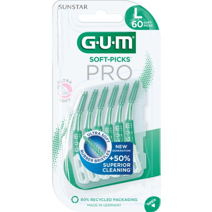 GUM Soft-Picks PRO Large 60 st GUM