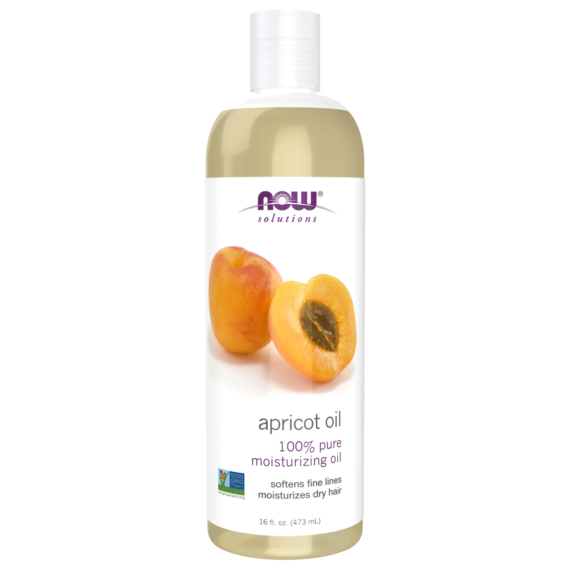 NOW Apricot Oil Aprikosolja 473 ml