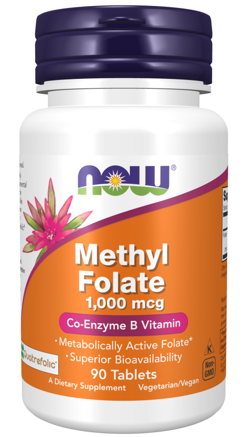 NOW Methyl Folate 1000 mcg 90 tabs