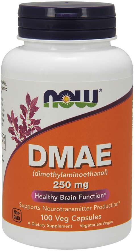 NOW DMAE 250 mg 100 vegkapslar