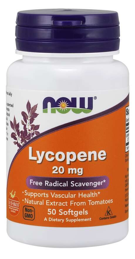 NOW Lycopene 20 mg 50 kapslar