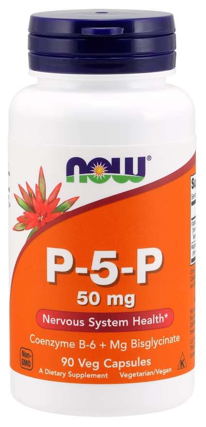 NOW P-5-P 50 mg 90 vegkapslar