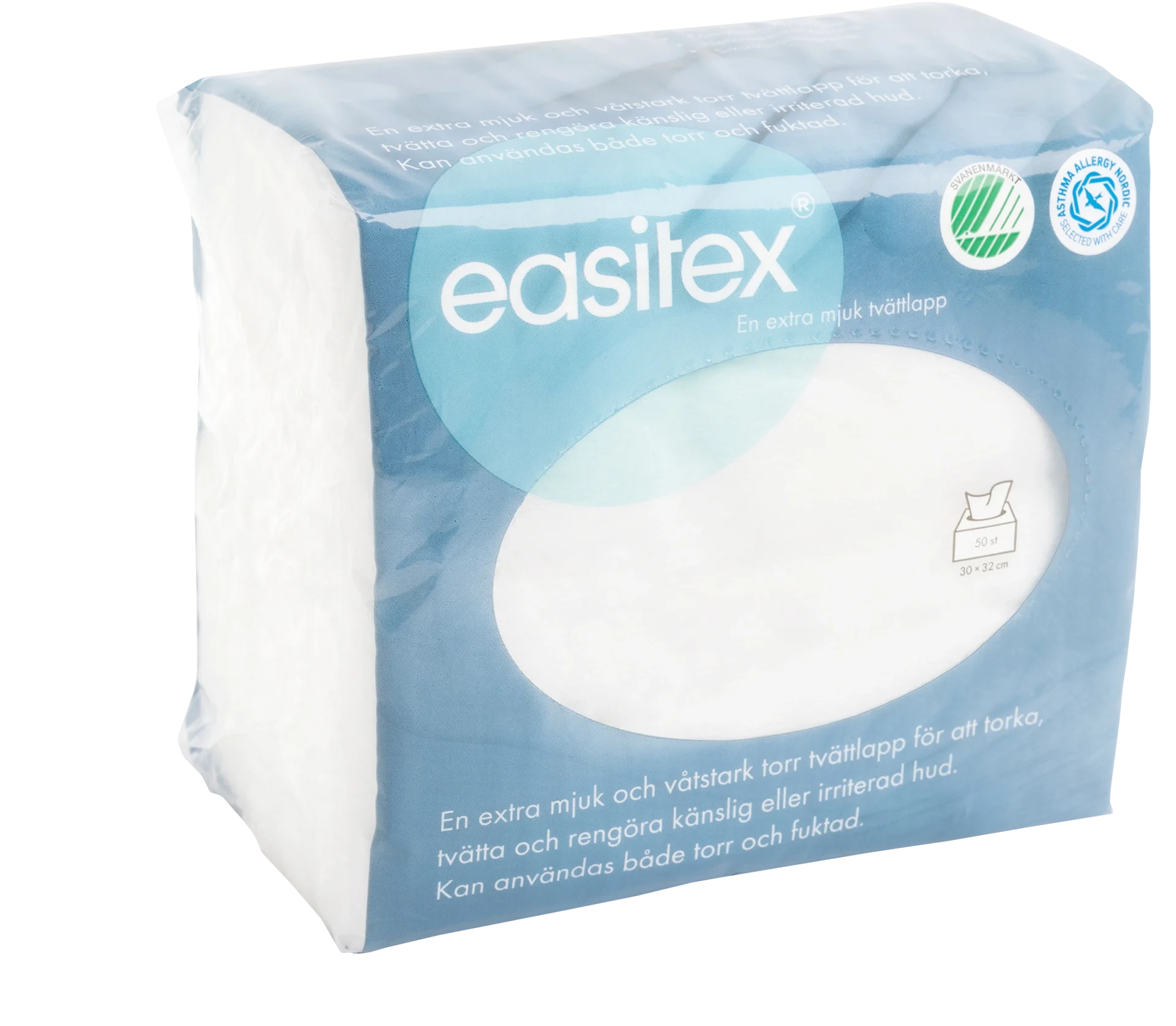 EasiTex Tvättlapp Extra mjuk 50st