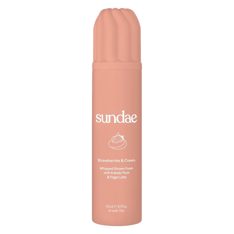 Sundae Body Strawberries & Cream Foaming Body Wash 265ml
