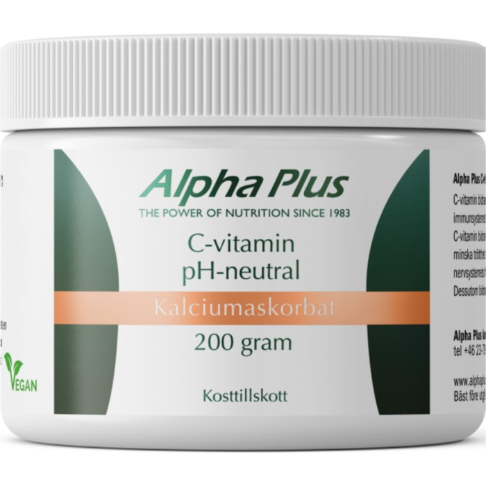 Alpha Plus C-vitamin pH-neutral 200 g