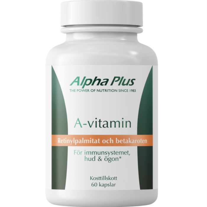 Alpha Plus A-vitamin 60 kap
