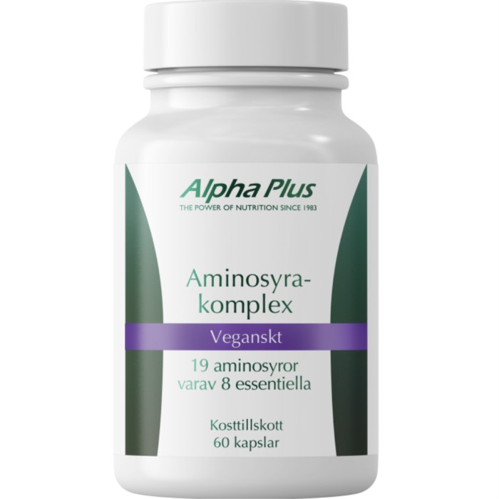 Alpha Plus Aminosyrakomplex 60 kap