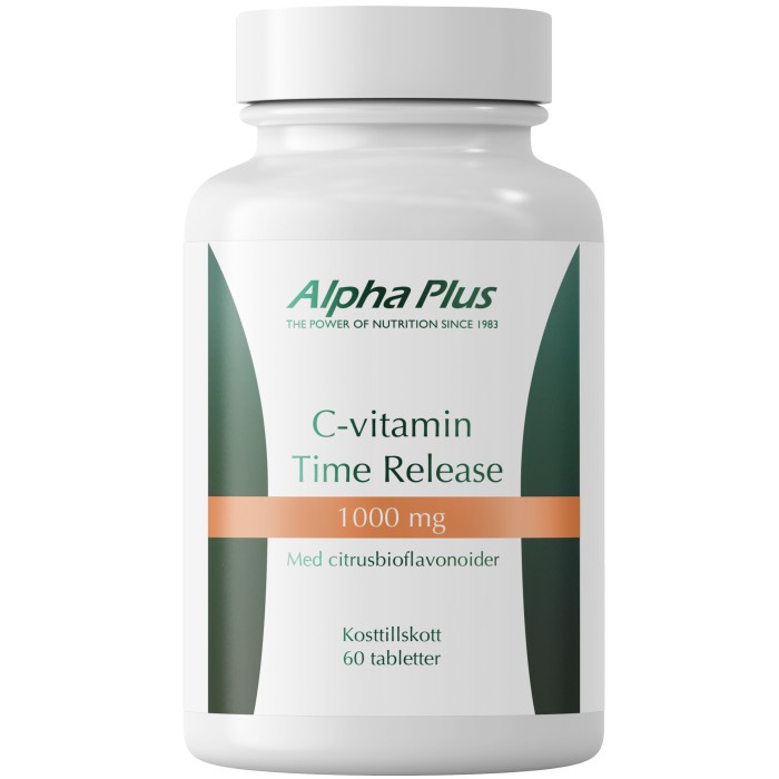Alpha Plus C-vitamin Time Release 1000 mg 60 tab