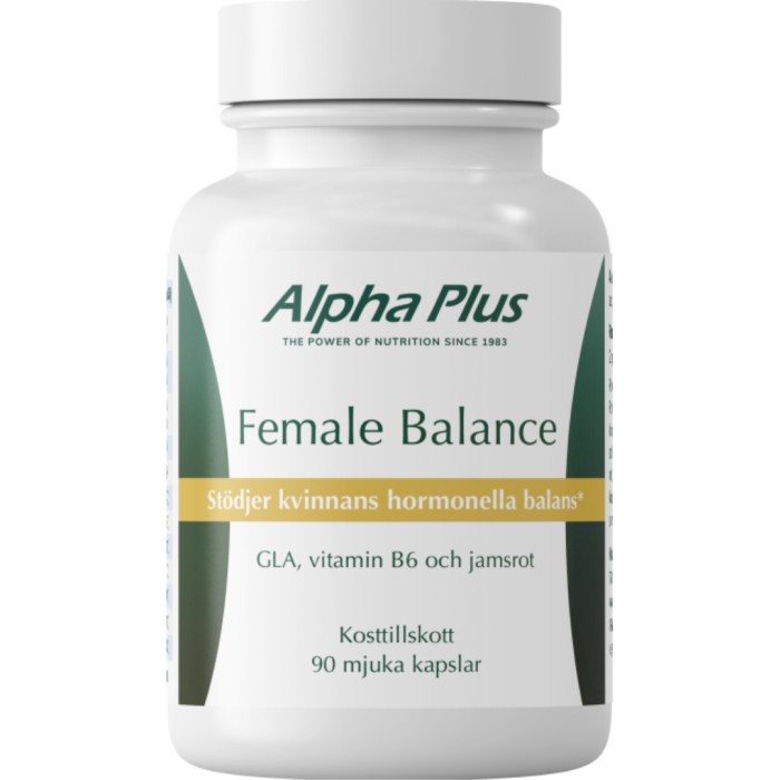 Alpha Plus Female Balance 90 mjuka kap