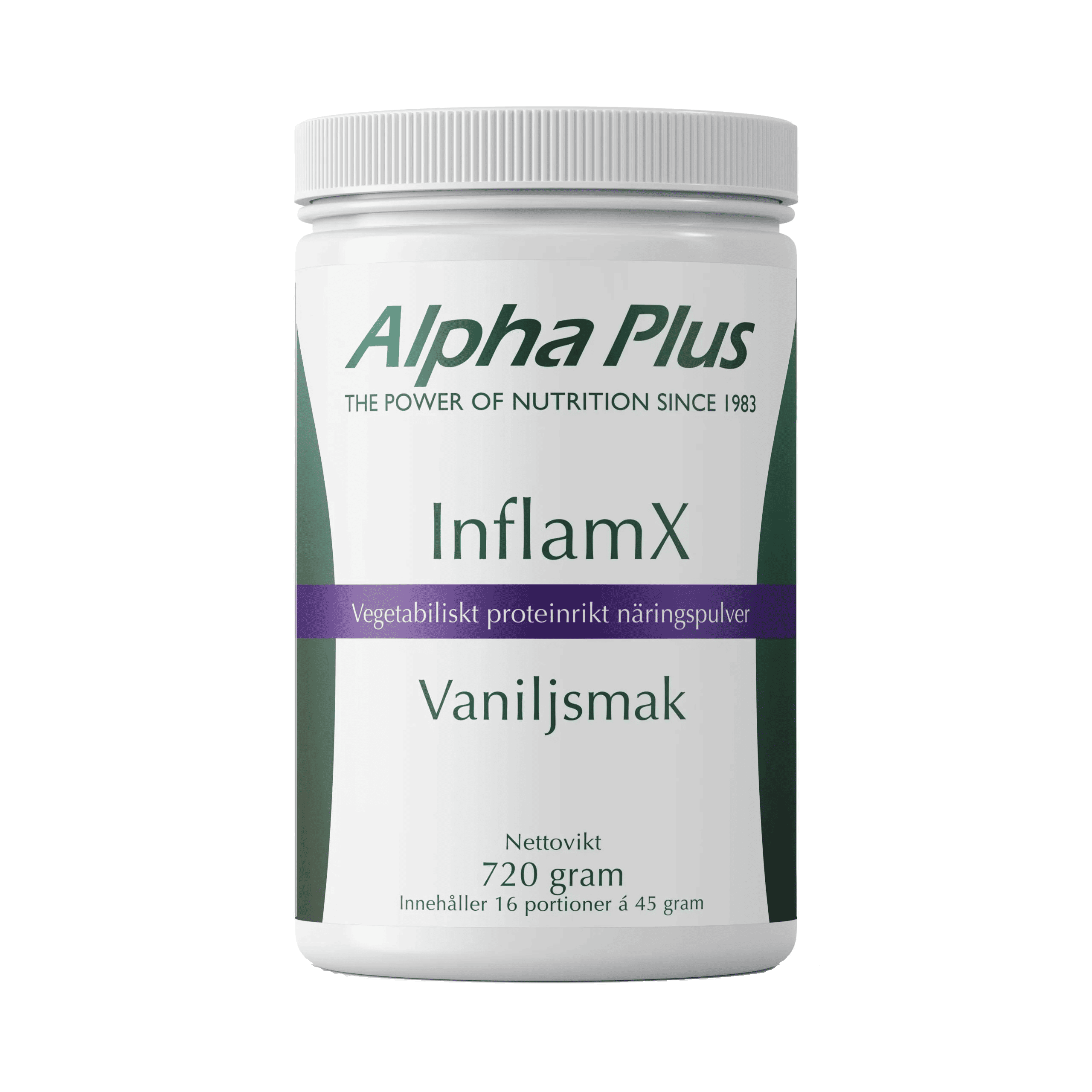 Alpha Plus InflamX Vaniljsmak 720g