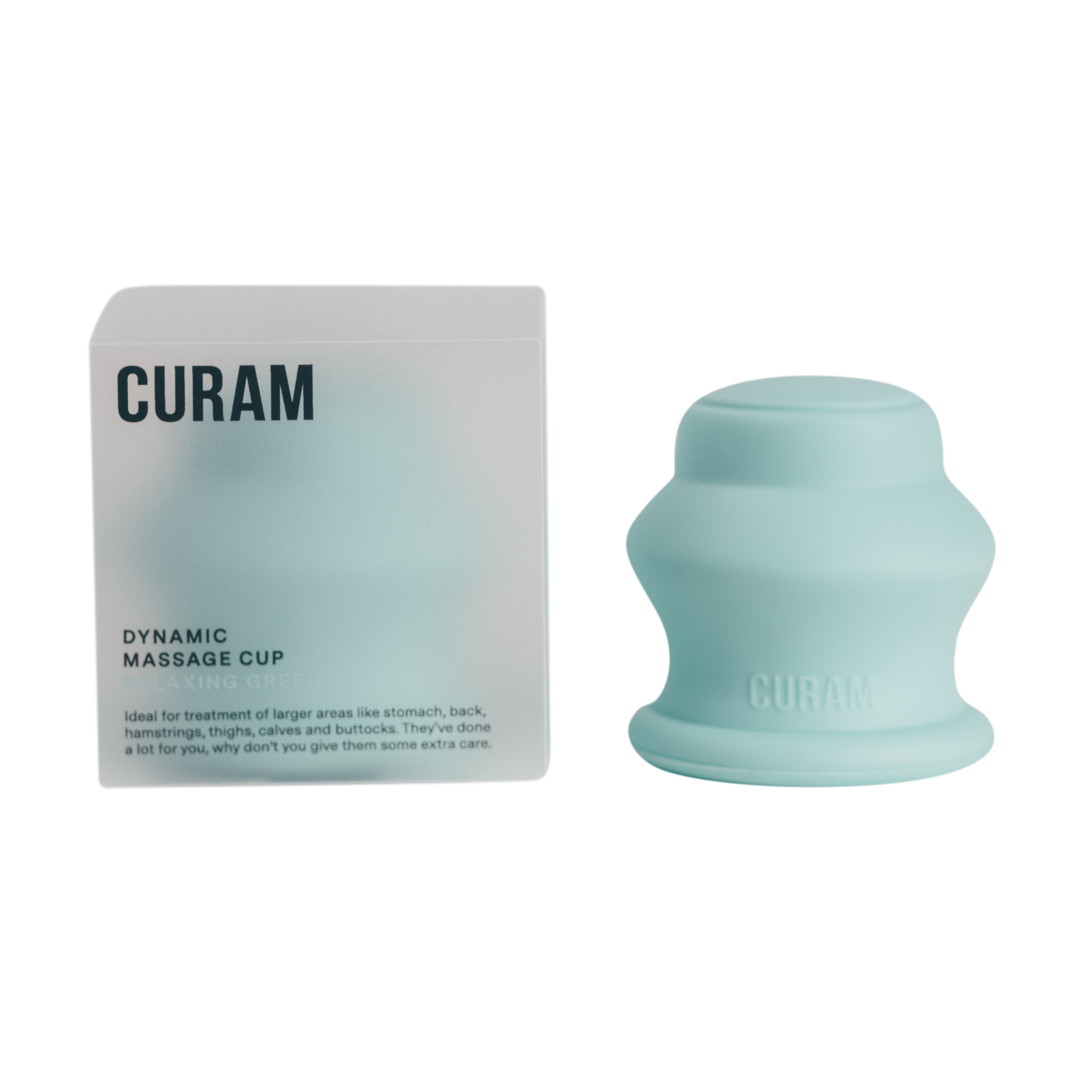 Curam Dynamic Massage Cup Relaxing Green
