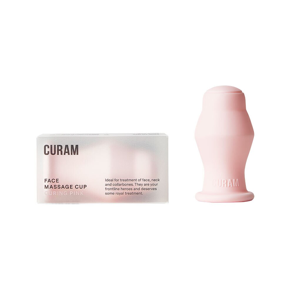 Curam Face Massage Cup Curing Pink
