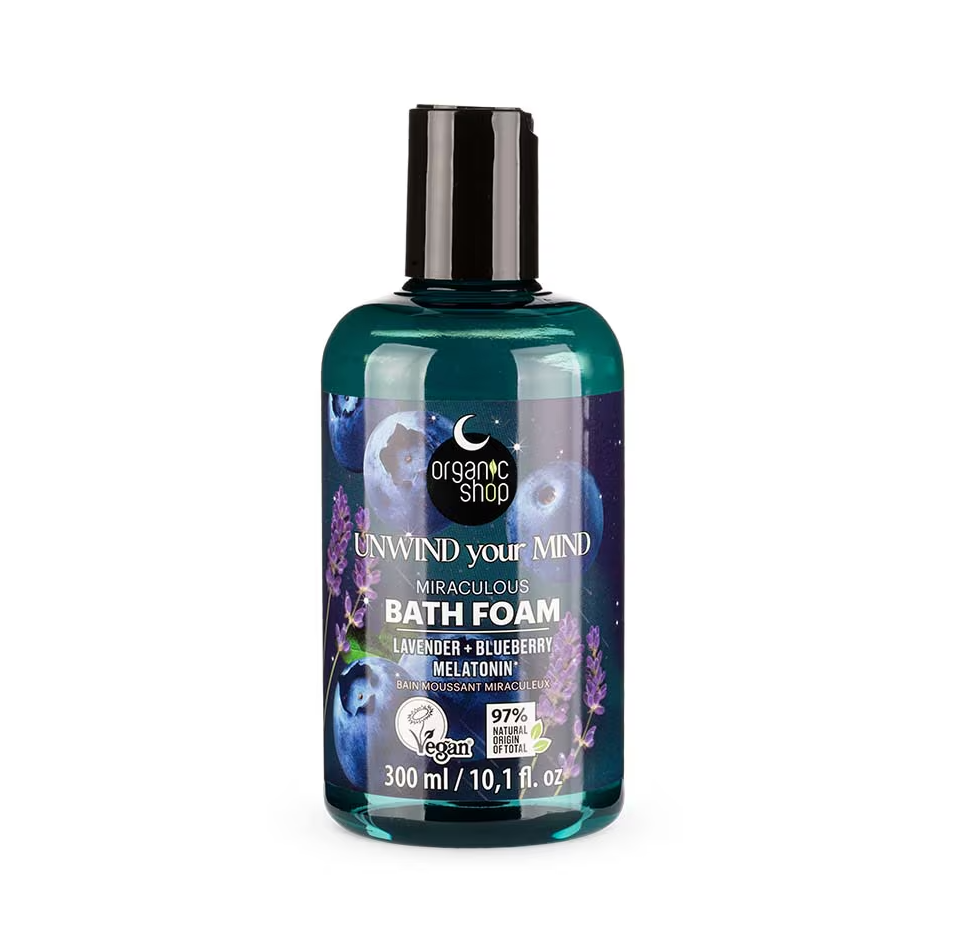 Organic Shop Sleeping Miraculous Bath Foam Unwind Your Mind 300ml