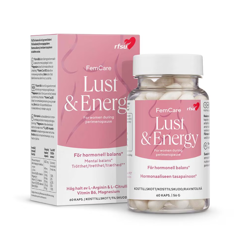 RFSU Lust & Energi 60 kapslar