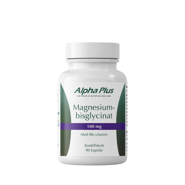 Alpha Plus Magnesiumbisglycinat 100 mg 90 kap