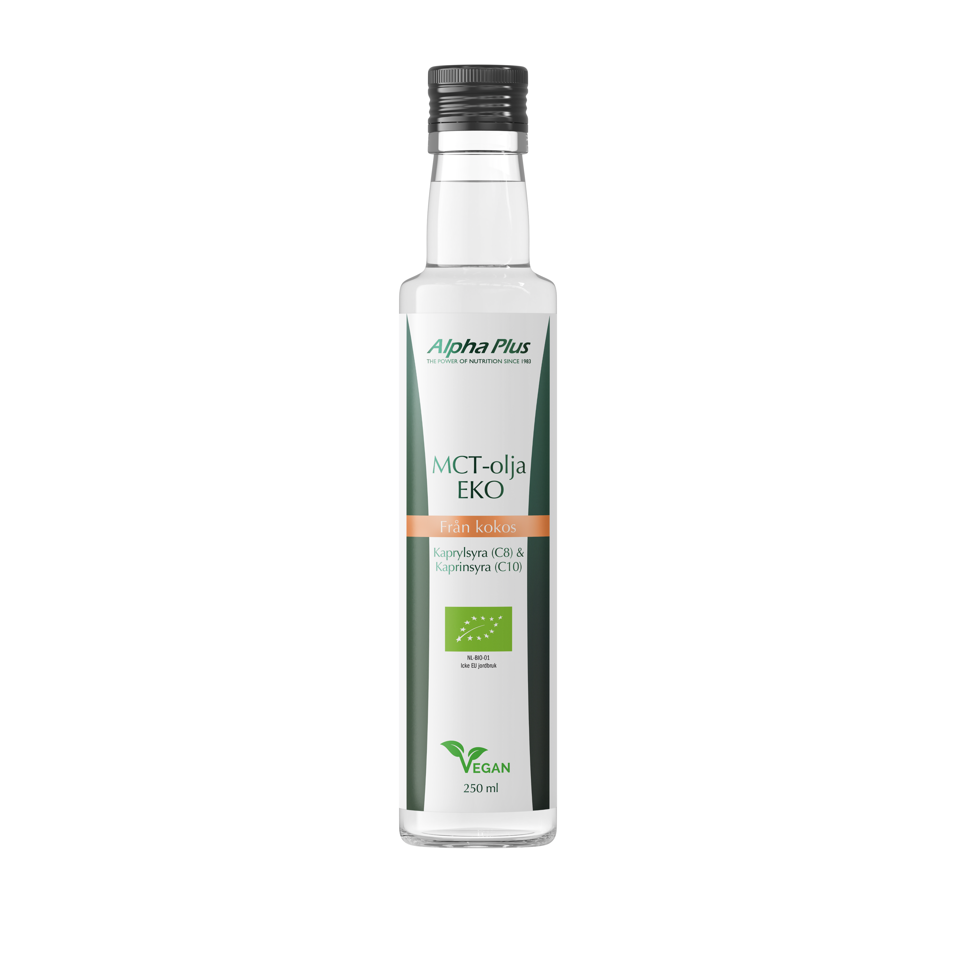 Alpha Plus MCT-olja EKO 250 ml