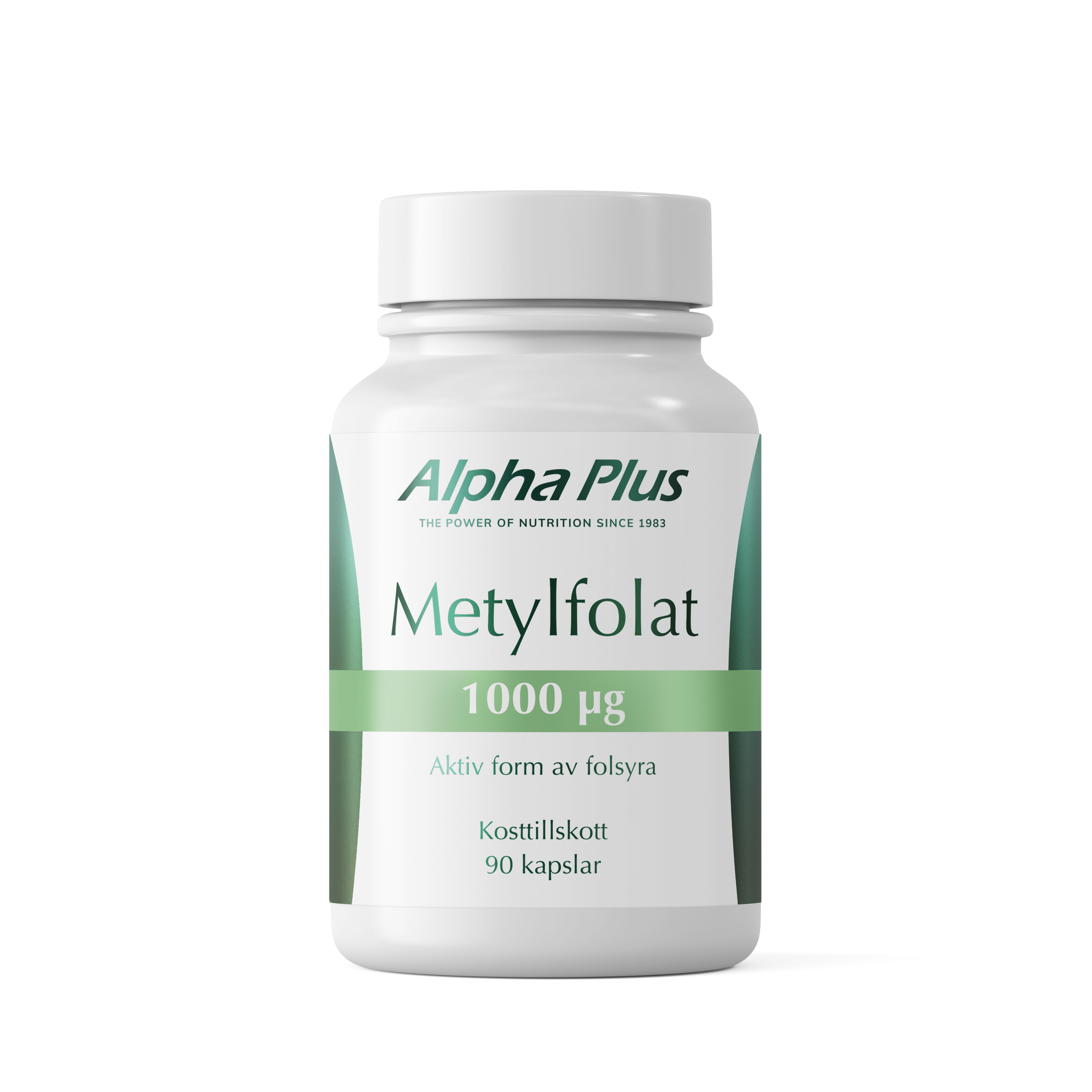 Alpha Plus Metylfolat 1000 µg 90 kap