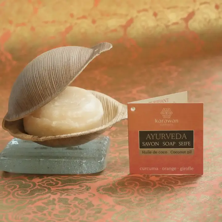 Karawan Authentic Ayurvedisk Tvål Gurkmeja 100g